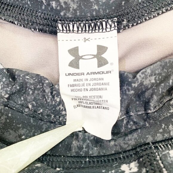 5/$25 Under Armour‎ heat gear compression outer space crop length yoga leggings - Picture 8 of 8